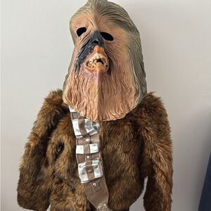 Brown Furry Kids Toy with Mask